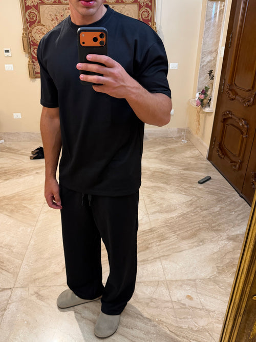 B t-shirt+B sweats