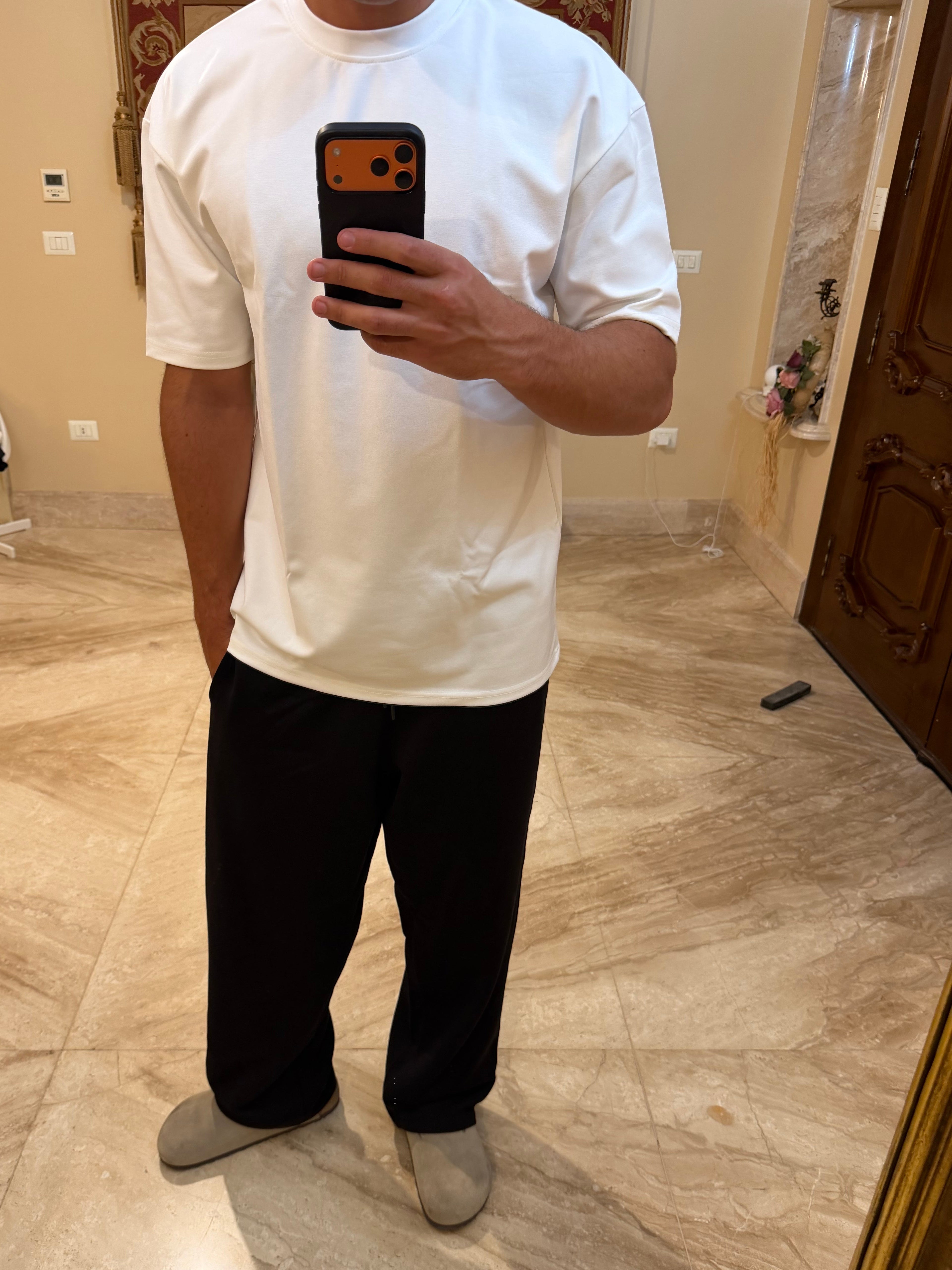 W t-shirt+B sweats